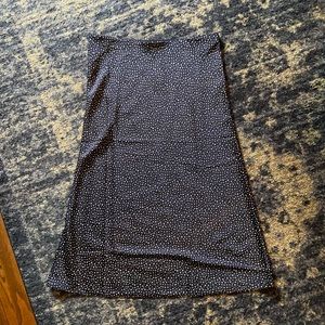 NWT J. Crew Gwyneth slip skirt in dot